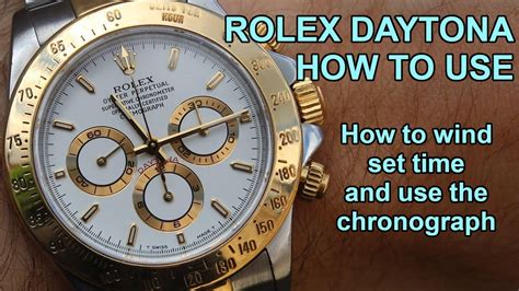 rolex watch setup youtube